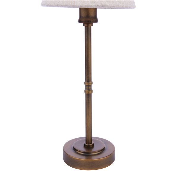 (image for) Laura Ashley Denston Table Lamp Antique Bronze With Shade